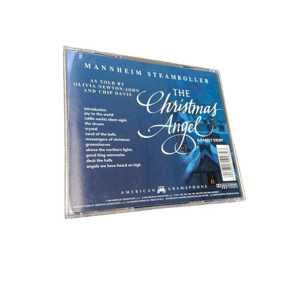 Mannheim Steamroller The Christmas Angel CD Chip Davis Olivia Newton-John - Picture 2 of 4